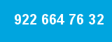 922 664 76 32 922 664 76 32